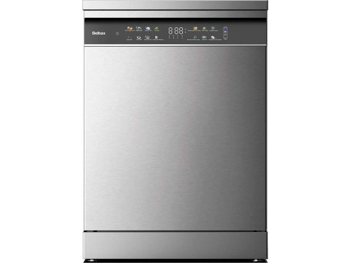 Máquina de Lavar Loiça BELTAX BDW1501DIX (15 Conjutos - 60 cm - Inox)