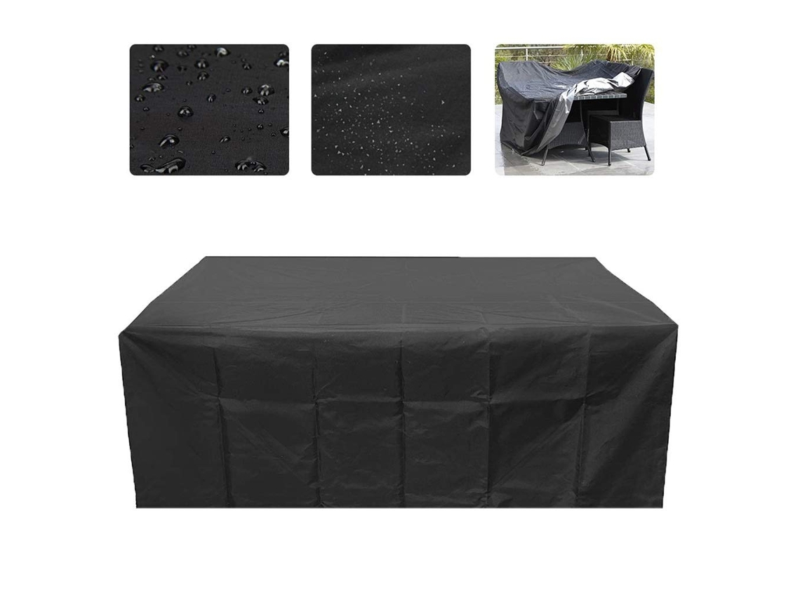 Capa Retangular Para Móveis De Jardim Oxford Com Proteção Uv Btforus (180x120x70 Cm)