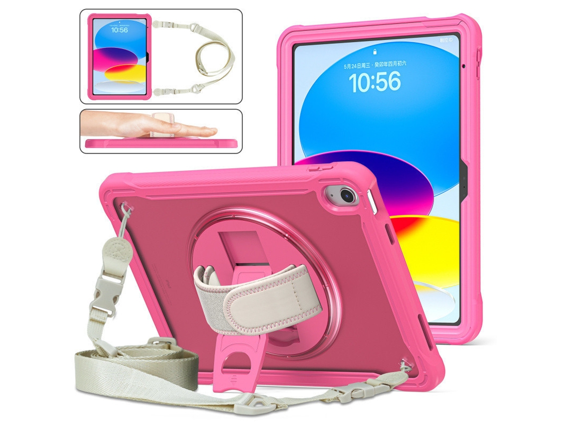 Lurelia Capa Para Ipad Pro 11 2024, Tpu, Proteção Contra Quedas, Suporte Integrado, Uso Diário