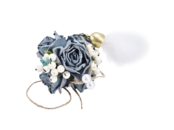 Bola Floral Artificial LAXISCREED com Sino e Penacho