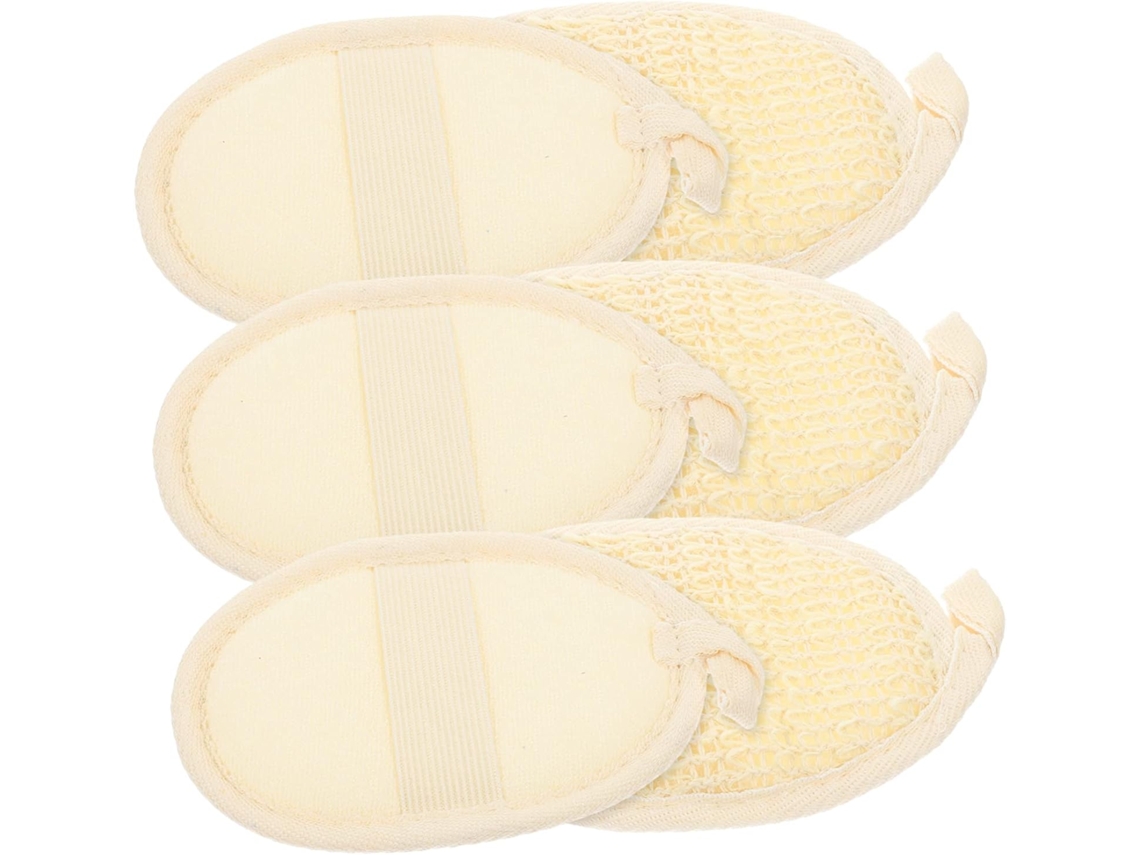 Esponjas Esfoliantes Macias Wooneky Para Crianças E Adultos, Conjunto Com 6 Peças