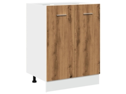 Bottom Cabinet, Bottom Cabinets Vidaxl Marrom Madeira Processada (n/a)