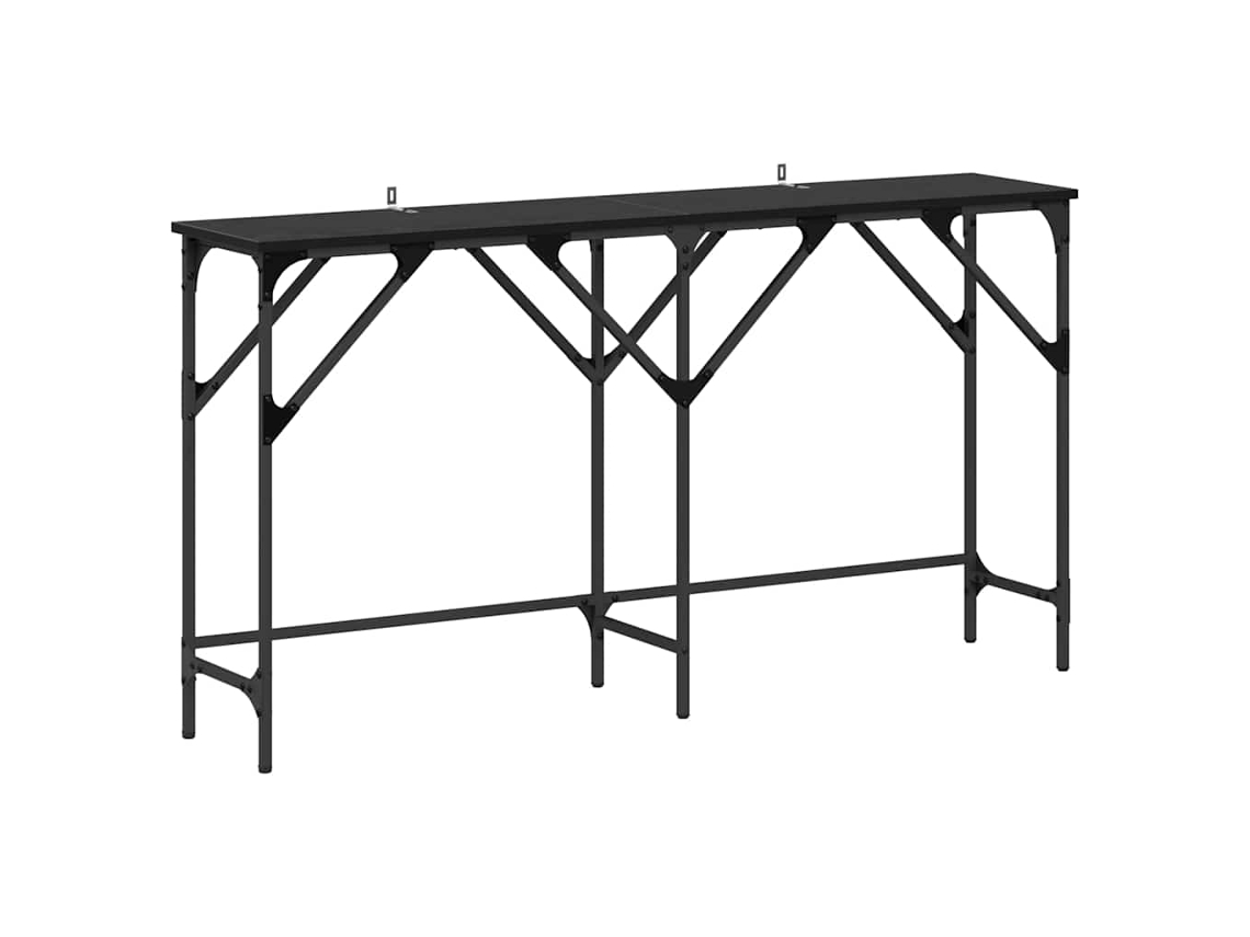 Aparador de Carvalho Preto MAISON EXCLUSIVE 140x29x75 cm