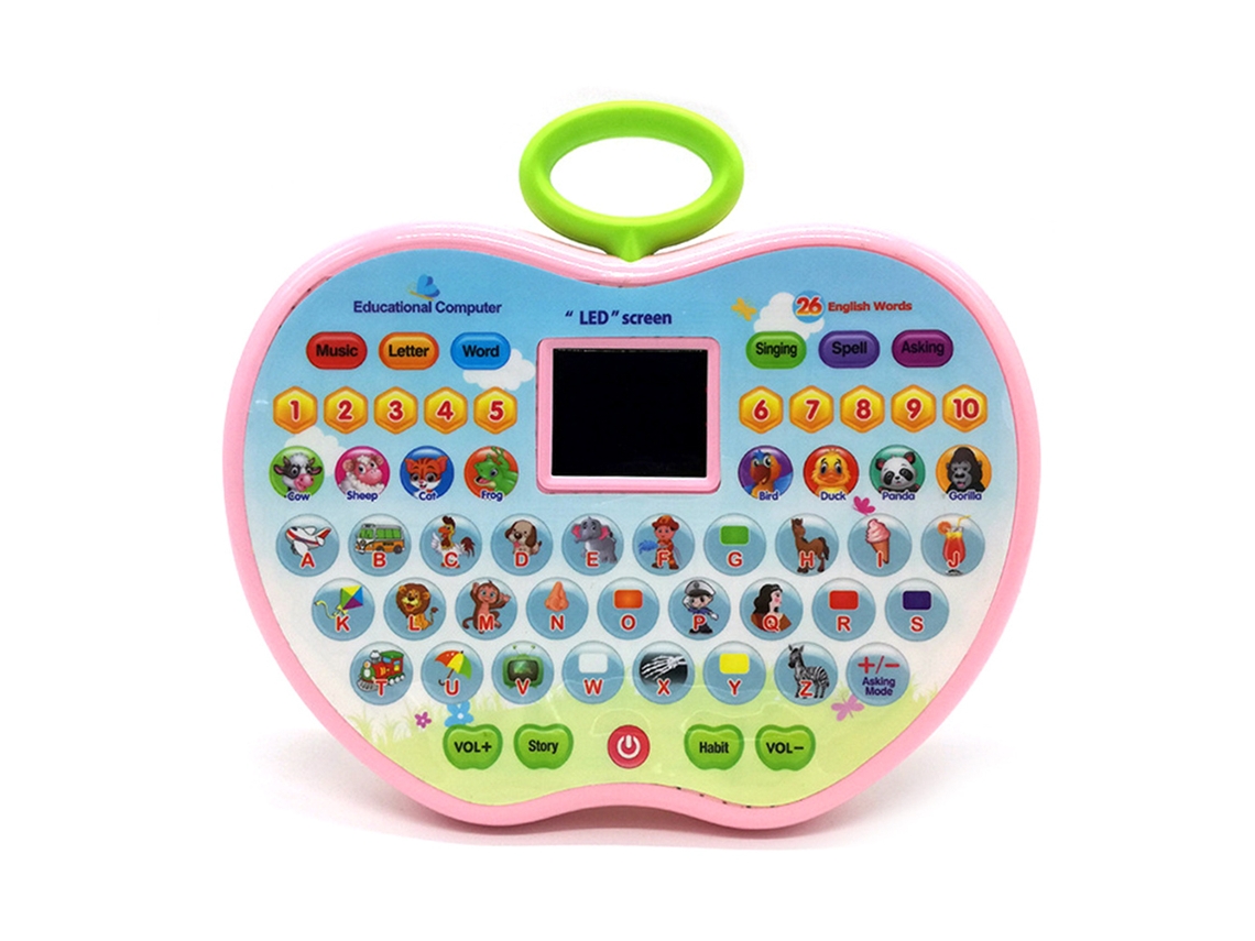 Rebe-ordenador Portátil Educativo Para Crianças Tablet De Aprendizagem Brinquedo Educativo
