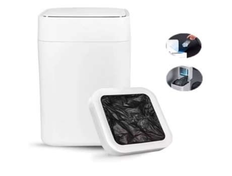 Lixeira automática Townew T1s 15,5L autovedante e autotrocável com sensor de movimento, tampa inteligente, branca