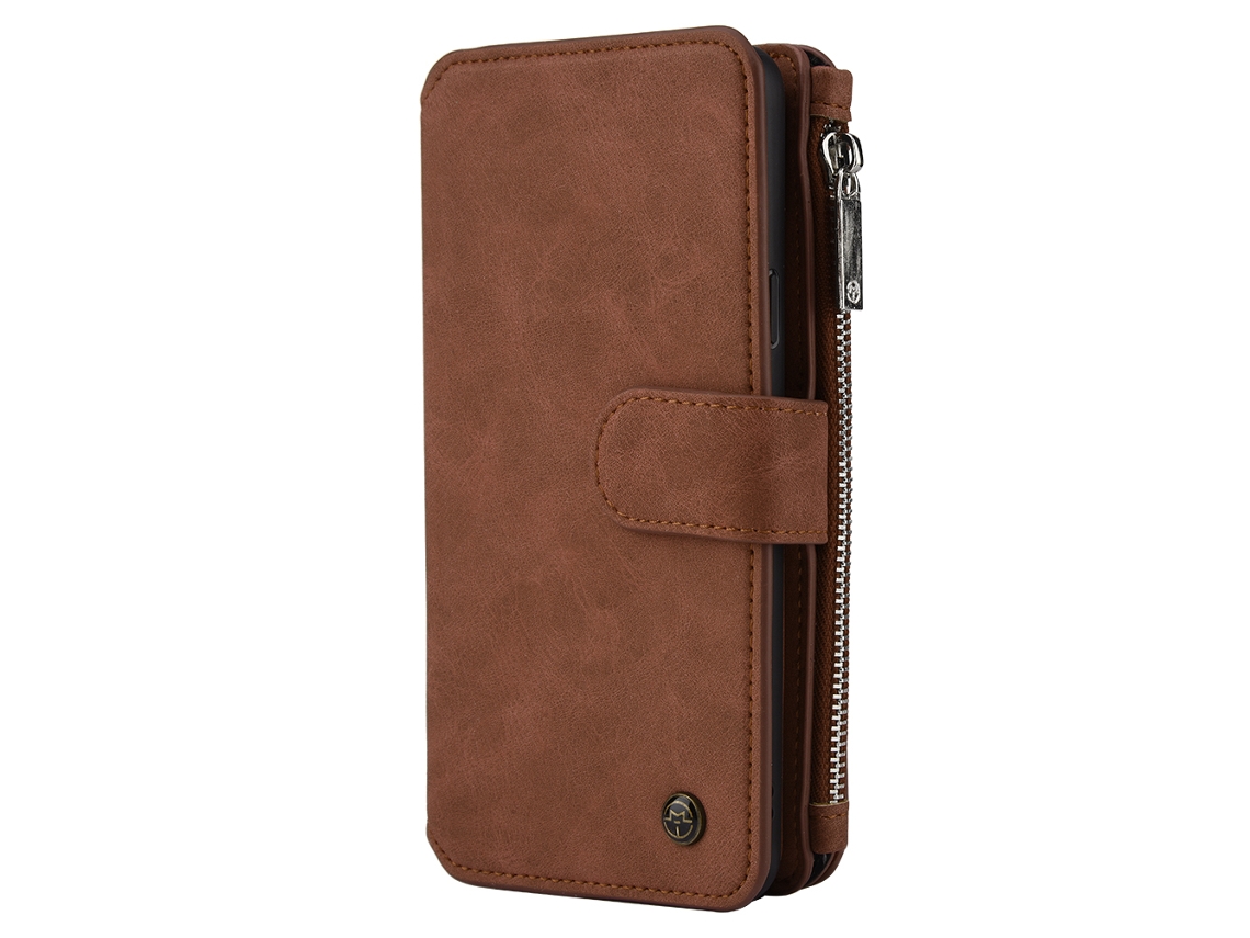 Capa Samsung S9plus Couro Marrom LAXISCREED