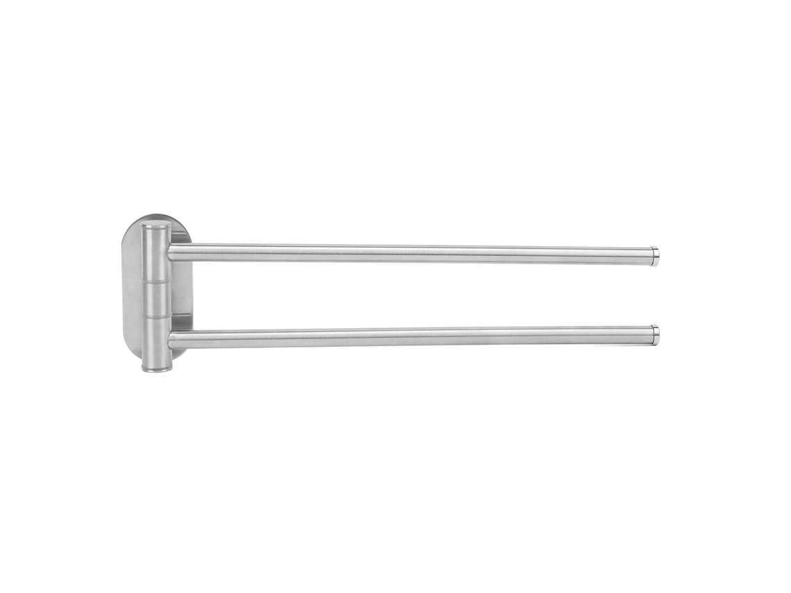Rack de Toalha Giratório Aço Inox 304 com 2 Braços