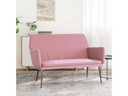 Vidaxl Banco 108x79x79 Cm Veludo Rosa