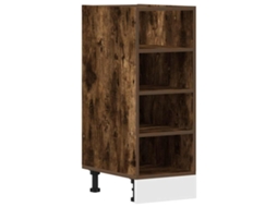 Bottom Cabinet, Bottom Cabinets Vidaxl Marrom Madeira Processada (n/a)
