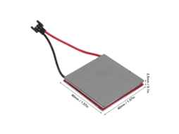Laxiscreed Ventilador Para Lareira Com Placa De Gerador De Alumínio, Alta Temperatura 227℃