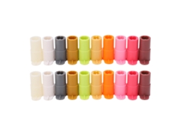 20 Peças Conjunto Adaptadores De Caneta Coloridos Abs Porta Canetas Acessórios De Substituição Para Cricut