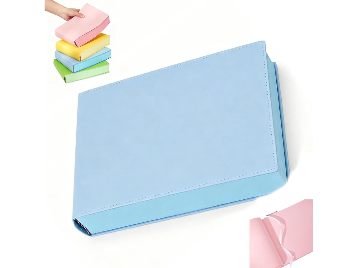 Caderno A5 Com Capa Dura, 720 Páginas, Grossa Em Couro Pu, Papel Manchas Marcador De Fita, Diário, Agenda,