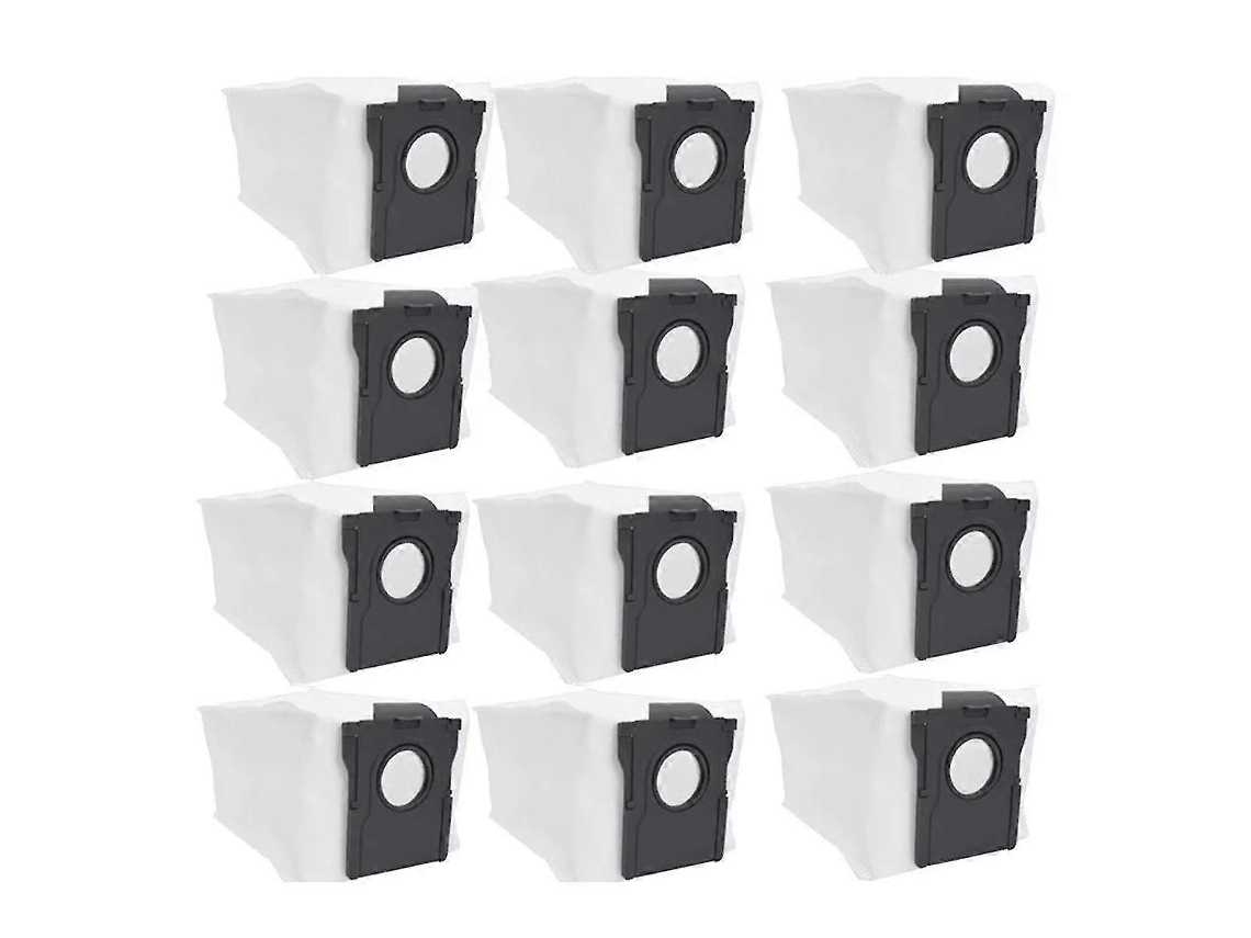 12 Peças De Saco De Pó Para Aspirador De Pó Robô X30 / X30 Pro Ultra S30