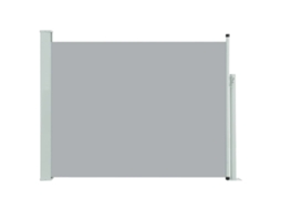 Side Awning, Side Awnings Vidaxl Cinzeto Tecido (140 X 500 Cm)