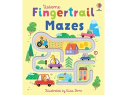 Livro Fingertrail Mazes de Felicity Brooks (Inglês - Capa Dura)