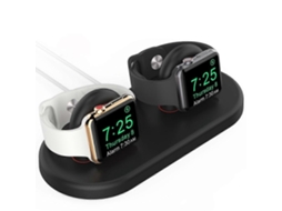 Estação de carregamento duplo Ahastyle PT116 para Apple Watch, dock de carregamento tipo C para relógio inteligente Ly Ebike