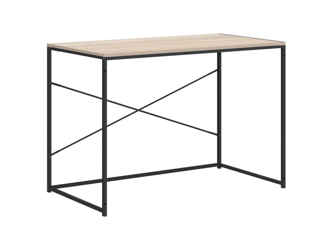 Computer Desk, Computer Desks Vidaxl Marrom Madeira Processada (n/a)
