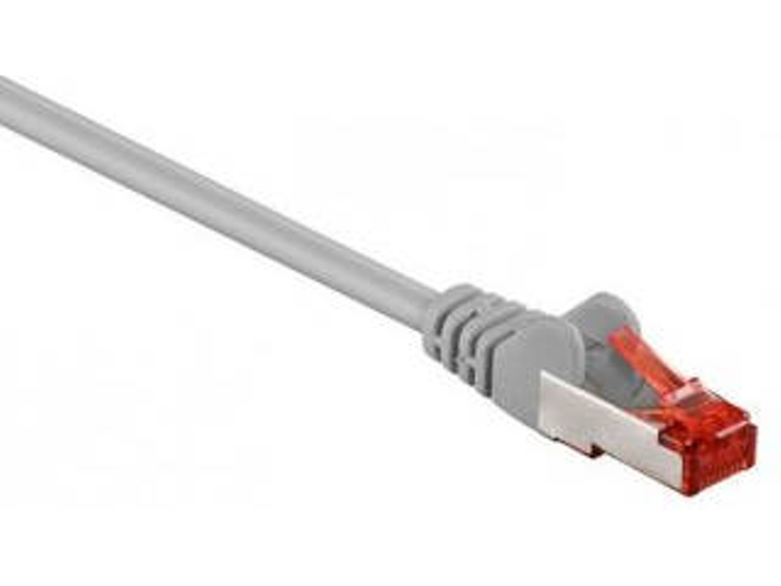 Cabo de Rede INTELLINET (RJ45 - 50 cm - Cinzento)