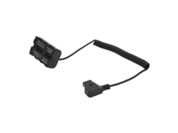 Adaptador De Energia D-tap Para Np-f550 Com Conector De Bateria Falsa E Carregador Para Lâmpada De Complemento E Monitor