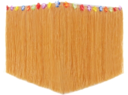 Saia de Mesa de Palha Tropical para Festas na Praia, Decoração Havaiana, Saia para Eventos SFUSHOS