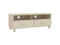 Tv Cabinet, Tv Cabinets Vidaxl Marrom Madeira De Pinho (n/a)