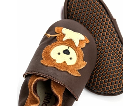 Chinelos de Menino LILIPUTI Macios Protector Lions Castanho (5/6 anos)