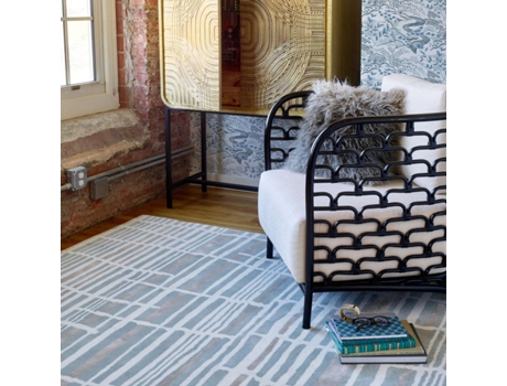 Tapete de Sala JADESTRIPE Cinzento 200x280
