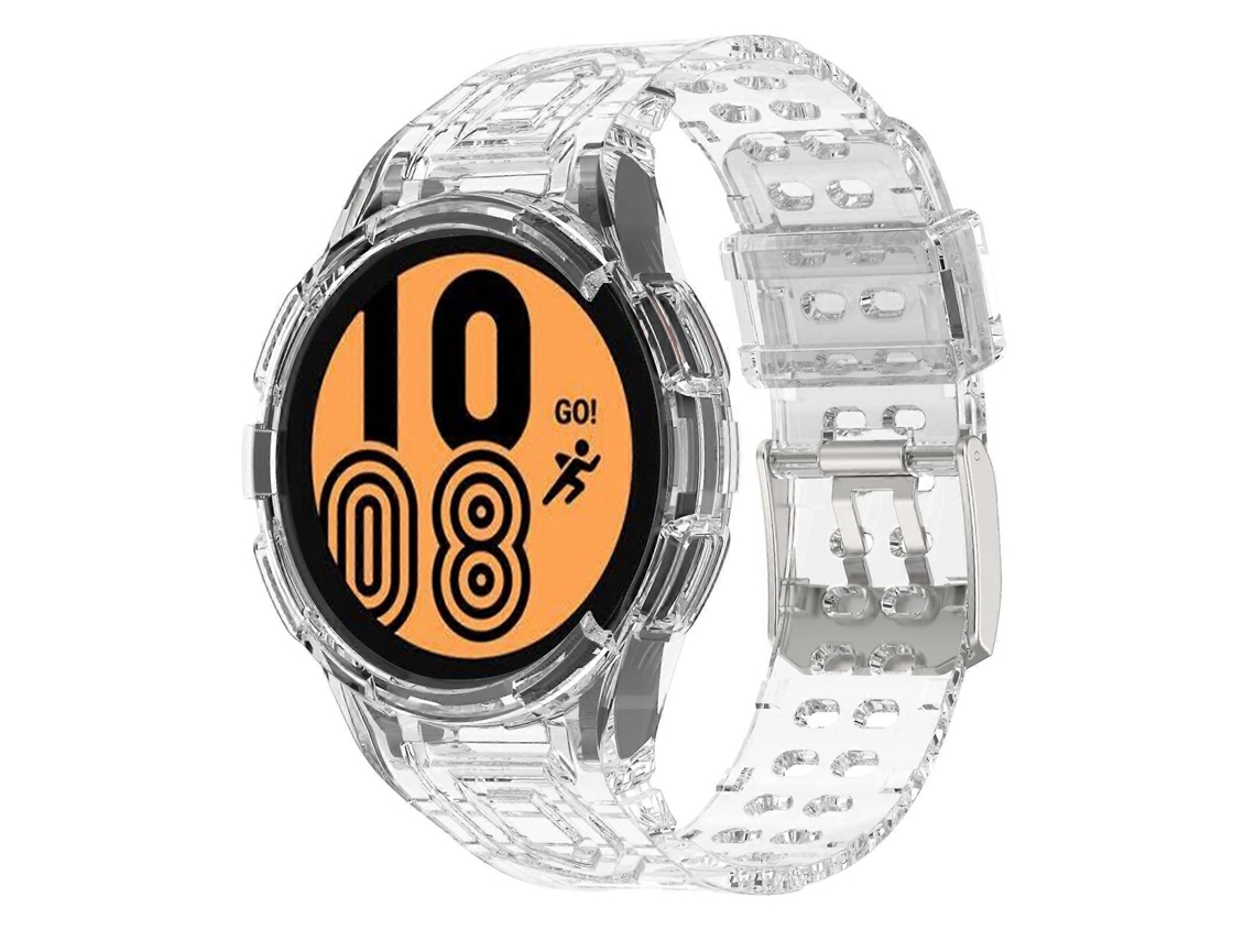 Pulseira De Relógio Inteligente Samsung Galaxy Watch4 44mm Armor Com Fecho Duplo Em Tpu Integrado