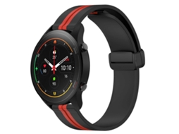 Pulseira De Silicone Dobrável Com Fecho Magnético Para Xiaomi Mi Watch S1 Pro 22mm