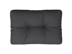 Pallet Cushion, Pallet Cushions Vidaxl Preto Tecido (50 X 40 X 12 Cm)