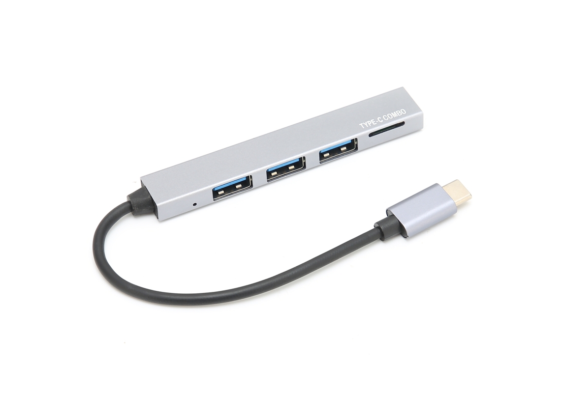 Concentrador USB-C mini 4 en 1, 5 Gbps, transmisión estable S/MARCA