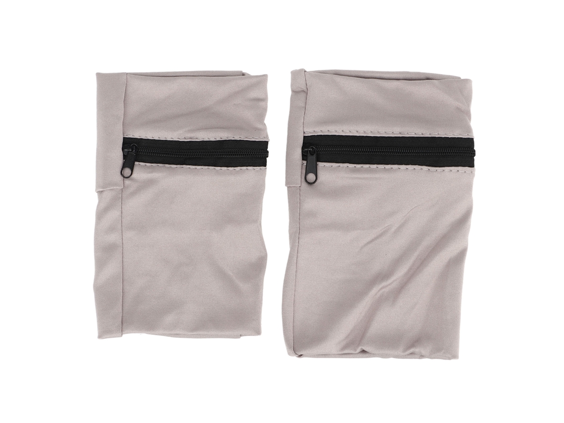 Braçadeira Para Celular, Ideal Para Corrida, Esportes, Treino E Caminhada, Cinza Claro.