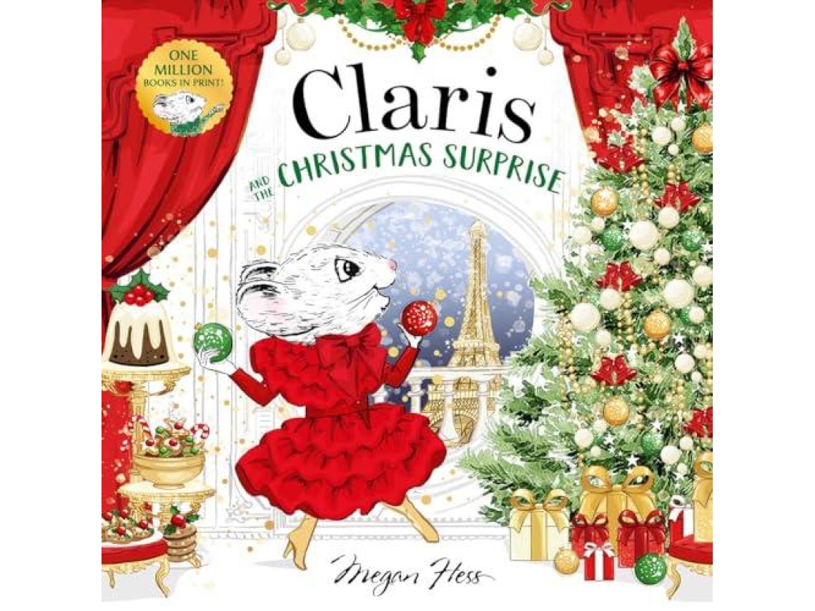 Livro Claris and the Christmas Surprise de Megan Hess (Inglês)