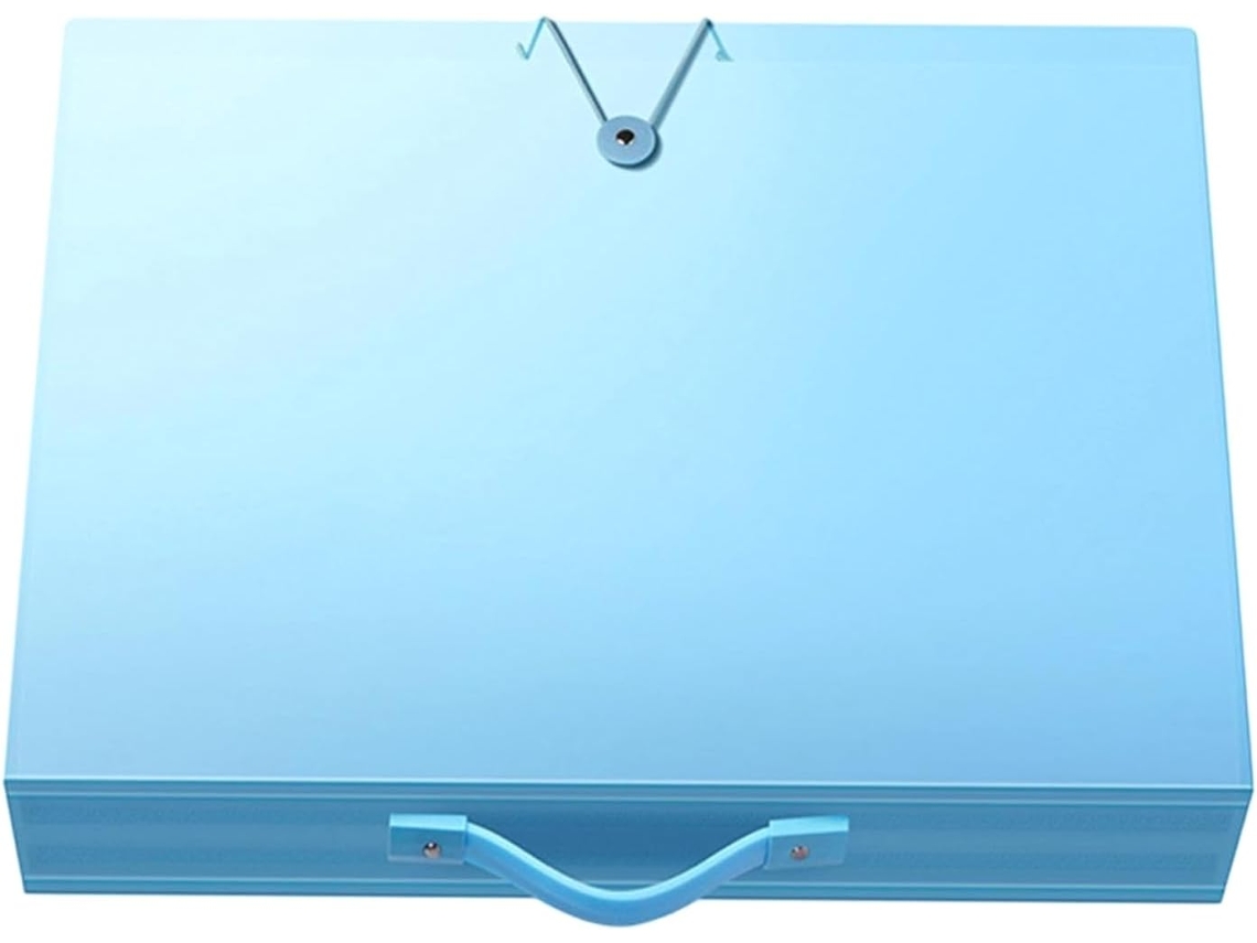 Pasta A3 Com 60 Bolsos, Organizador Portátil E Resistente, Ideal Portfólios De Artistas, Pinturas, Pôsteres