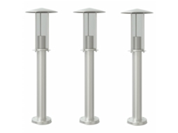 Outdoor Floor Lamp, Outdoor Floor Lamps Vidaxl Prateado Aço Inoxidável (60 Cm)