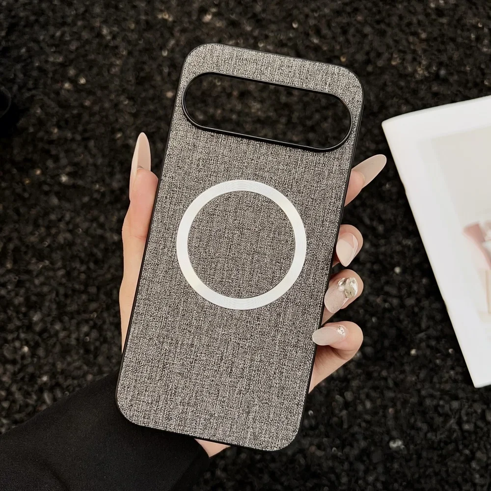 (cinza, Google Pixel 10 Pro Xl) Capa Magnética Ultrafina Para Celular, Compatível Com Carregamento Magnético, Capa Protetora À Prova De Choque.