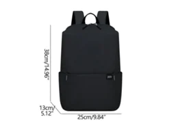 Mochila Pequena De Cor Sólida Para Meninos E Meninas, Mochila Escolar Leve Para Estudantes, Mochila Rápida Olysi Shop