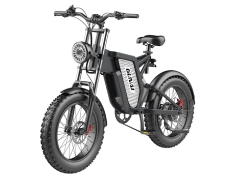 Bicicleta Elétrica Gunai Mx25 Com Pneus Largos De 20 Polegadas Para Adulto, 1000w 25ah