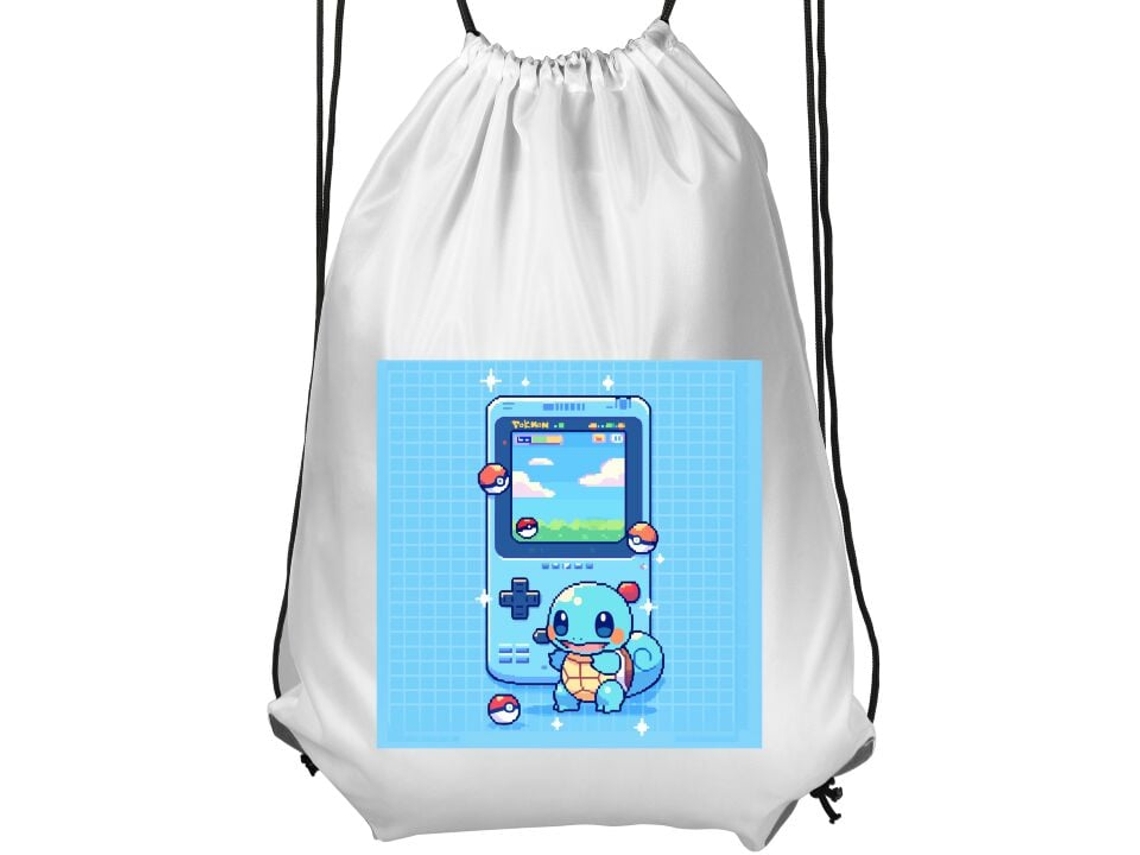 Mochila de Ginástica Infantil Branca BRILVIBERA