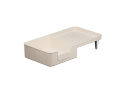 Organizador De Maquiagem Pet Grande Capacidade Multifuncional Desktop Cosmetic Display Case Para Banheiro Bancada Vaidade Cuidados Com A Pele Produto