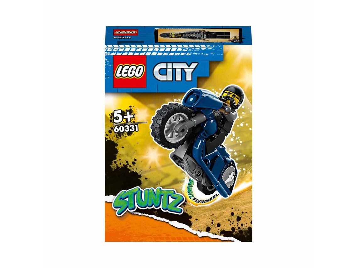 LEGO City: Bicicleta de acrobacias: Estrada 60331 (Idade Mínima Recomendada: 5 anos)