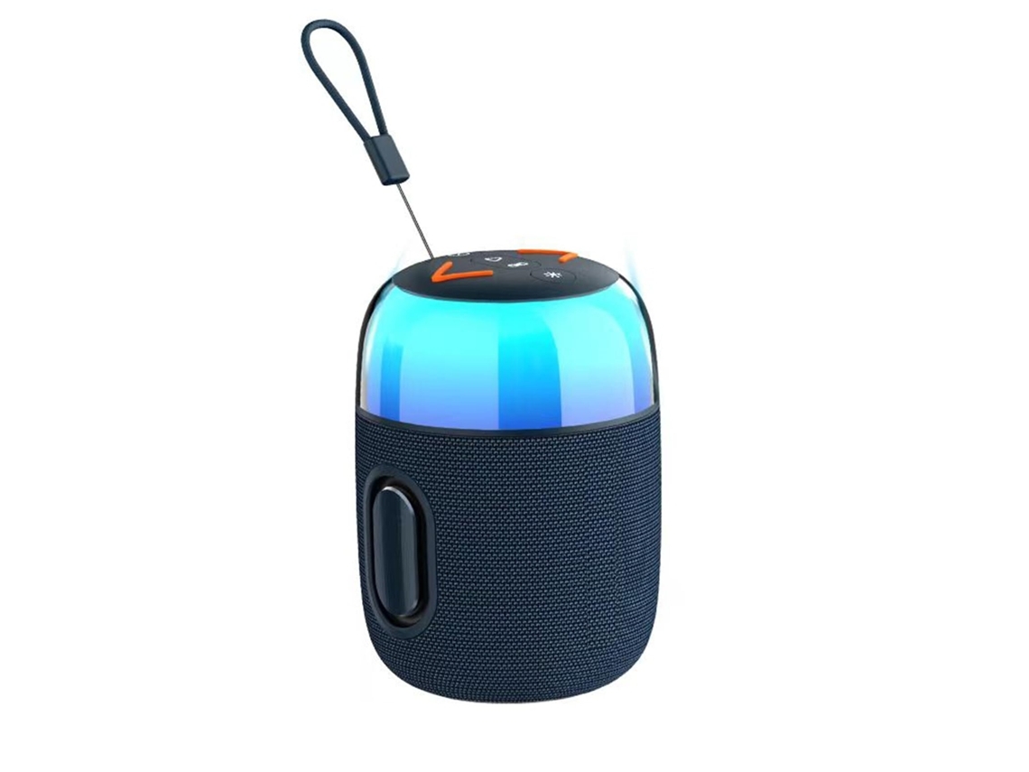 Alto Falante Bluetooth Sem Fio Portátil Com Luzes Rgb Alto Falantes Bluetooth Estéreo Surround 360 ° V5.3 Para Festas Ao Ar Livre E Ambiente Lalamoli (Recondicionado Como Novo)