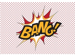 Papel de Parede ARTGEIST Bang! (300x210 cm)