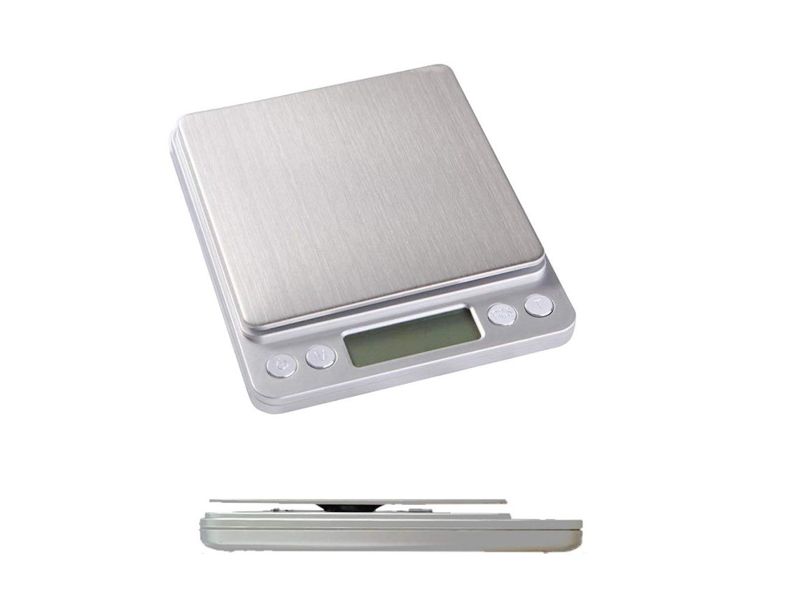 Balança Digital Lcd 1kg Precisão 0,1g Com Tabuleiro - Eifson