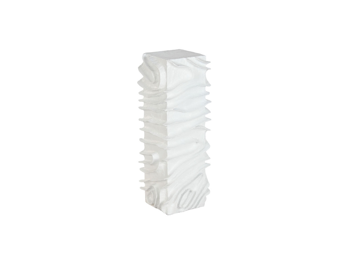 Pedestal Home Esprit Branco Madeira Mdf Moderno 29 X 29 X 80 Cm