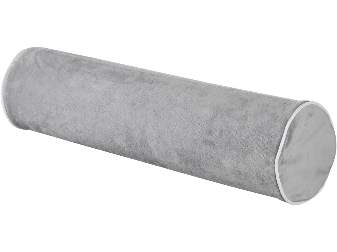 Travesseiro de Apoio Lombar e Rolo Cervical em Espuma Viscoelástica. Cilíndrico para o Pescoço CHABERLU