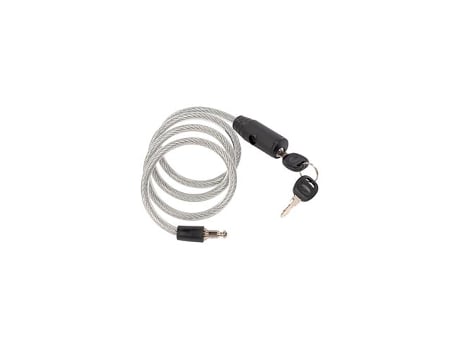 Cabo De Bicicleta Espiral Anti Roubo 100cm X 8mm Pre900154 Prem Varo