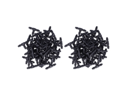 Conector Tee 4/7 100pcs Para Irrigação Jardim