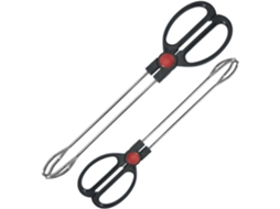 Pinças Para Grelhar Toddmomy, Resistentes E Antiderrapantes, Em Aço Inoxidável, Conjunto De 2 Unidades, Utensílios De