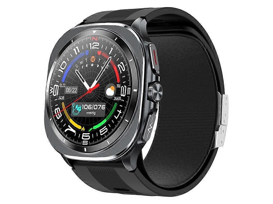 Relógio Inteligente Tk65 De 1,43 Polegadas Com Monitor De Pressão Arterial Ecg, Chamadas Bluetooth E Suporte Nfc. Ly Ebike